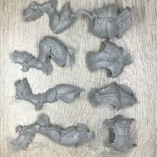 Описание картинки Angron, Daemon Primarch of Khorne от Craft по цене 4 200руб | Свободный Рынок Миниатюр - СРМ