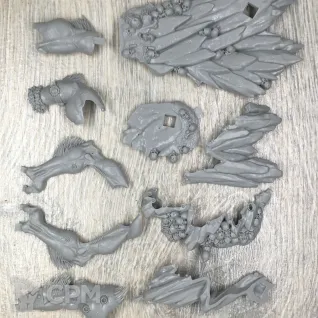 Описание картинки Angron, Daemon Primarch of Khorne от Craft по цене 4 200руб | Свободный Рынок Миниатюр - СРМ