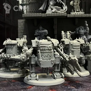 Описание картинки Killa Kans от HoustonSpace  по цене 1 100руб | Свободный Рынок Миниатюр - СРМ