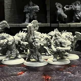 Описание картинки Beast Snagga Boyz от HoustonSpace  по цене 900руб | Свободный Рынок Миниатюр - СРМ