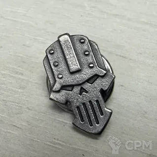 Описание картинки Iron Warriors ensign металл от Slobarev  по цене 850руб | Свободный Рынок Миниатюр - СРМ