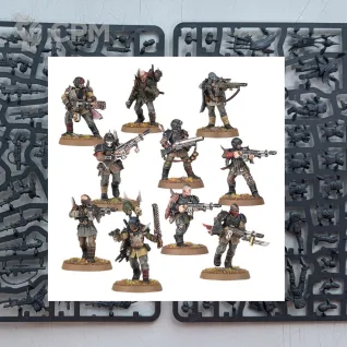 Описание картинки Traitor Guardsmen Squad от mixa-abaddon по цене 3 700руб | Свободный Рынок Миниатюр - СРМ