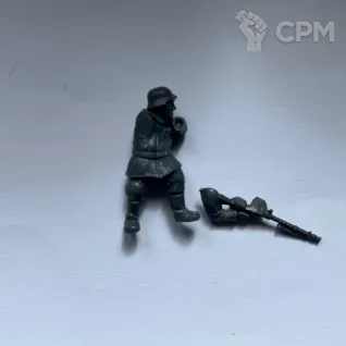 Описание картинки МОДЕЛЬ SDKFZ 250/251 MG GUNNER (28MM) Winter от ColinPJ по цене 125руб | Свободный Рынок Миниатюр - СРМ