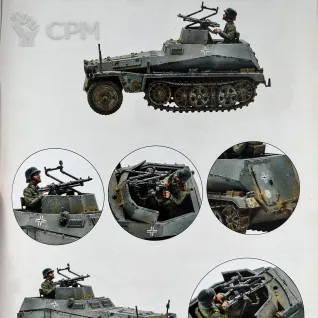 Описание картинки Модуль SD.KFZ 250/4 ALTE от ColinPJ по цене 200руб | Свободный Рынок Миниатюр - СРМ