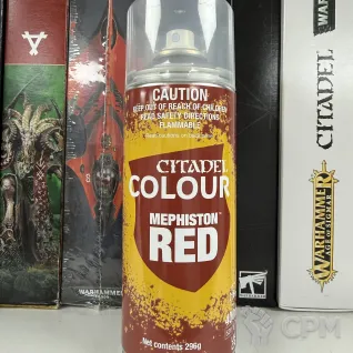 Описание картинки Citadel colour Mephiston  Red spray от Slobarev  по цене 2 500руб | Свободный Рынок Миниатюр - СРМ