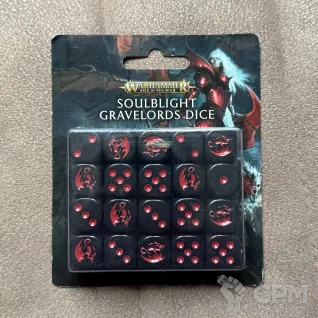 Описание картинки Soulblight gravelords dice set от Tezen по цене 3 200руб | Свободный Рынок Миниатюр - СРМ