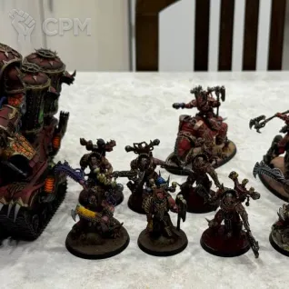 Описание картинки World eaters army (армия пожирателей миров) распил от Семён В. по цене 150 000руб | Свободный Рынок Миниатюр - СРМ