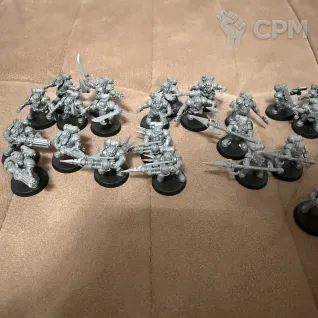 Описание картинки Kharadron Overlords: Arkanaut Company от Tezen по цене 8 000руб | Свободный Рынок Миниатюр - СРМ