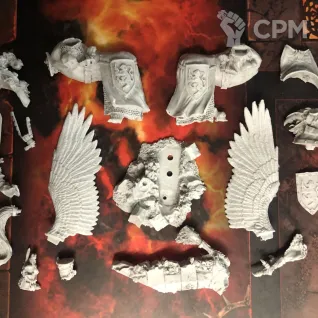 Описание картинки Bretonnia King On Hippogryph Louen Leoncoeur от Shaffer Defiler по цене 1 473руб | Свободный Рынок Миниатюр - СРМ