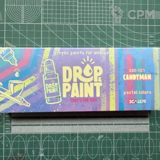 Описание картинки Scalecolour Drop paint candyman pastel colors paint set от Slobarev  по цене 3 200руб | Свободный Рынок Миниатюр - СРМ