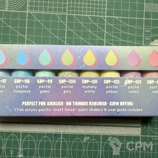 Описание картинки Scalecolour Drop paint candyman pastel colors paint set от Slobarev  по цене 3 200руб | Свободный Рынок Миниатюр - СРМ