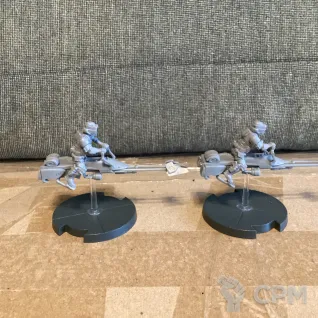 Описание картинки Star Wars Legion Motos Deslizadoras 74-Z Brettspiel от User57488 по цене 2 800руб | Свободный Рынок Миниатюр - СРМ