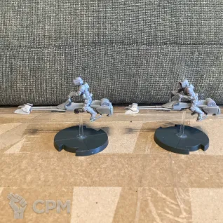 Описание картинки Star Wars Legion Motos Deslizadoras 74-Z Brettspiel от User57488 по цене 2 800руб | Свободный Рынок Миниатюр - СРМ