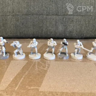 Описание картинки star wars stormtroopers штурмовики галактическая империя звездные войны от User57488 по цене 1 700руб | Свободный Рынок Миниатюр - СРМ