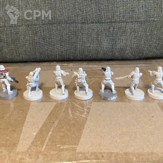 Описание картинки star wars stormtroopers штурмовики галактическая империя звездные войны от User57488 по цене 1 700руб | Свободный Рынок Миниатюр - СРМ