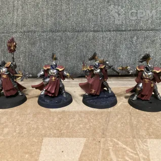 Описание картинки Stormcast Eternals Evocator + Какой-то герой от User57488 по цене 1 400руб | Свободный Рынок Миниатюр - СРМ