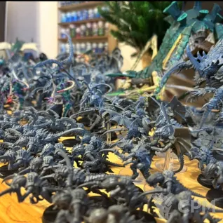 Описание картинки РАСПИЛ Армия тиранид, tyranids army от  Emperor's Forge по цене 180 000руб | Свободный Рынок Миниатюр - СРМ