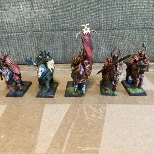 Описание картинки chaos knights рыцари хаоса вархаммер age of sigmar fantasy battles old world от User57488 по цене 1 500руб | Свободный Рынок Миниатюр - СРМ