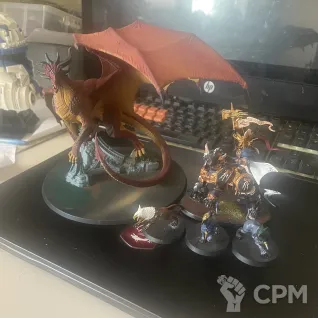 Описание картинки Каражай+грифончики+лорд на дракоте от Krasavchik по цене 10 000руб | Свободный Рынок Миниатюр - СРМ