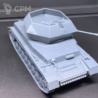 Описание картинки Flakpanzer IV «Ostwind» от Master of Miniatures по цене 750руб | Свободный Рынок Миниатюр - СРМ