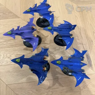 Описание картинки Hemlock Wraithfighter/Crimson Hunter от Konvad по цене 10 000руб | Свободный Рынок Миниатюр - СРМ