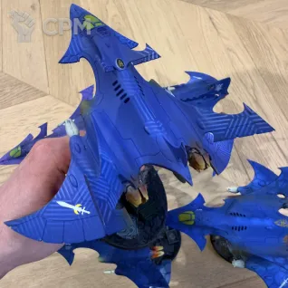 Описание картинки Hemlock Wraithfighter/Crimson Hunter от Konvad по цене 10 000руб | Свободный Рынок Миниатюр - СРМ