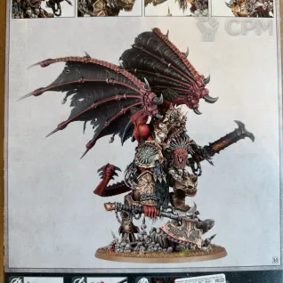 Описание картинки Angron Daemon Primarch of Khorne от Konvad по цене 14 500руб | Свободный Рынок Миниатюр - СРМ