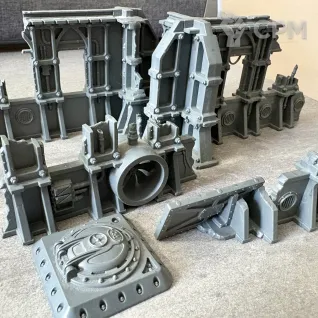 Описание картинки Ryza pattern ruins от Palaskes по цене 3 900руб | Свободный Рынок Миниатюр - СРМ