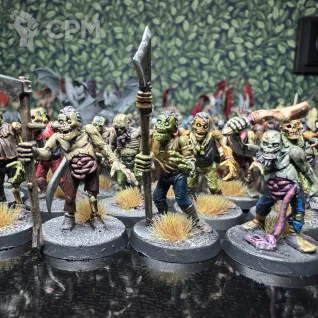 Описание картинки Deadwalker Zombies 20 штук от Dmiter по цене 8 000руб | Свободный Рынок Миниатюр - СРМ