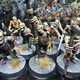Описание картинки Deadwalker Zombies 20 штук от Dmiter по цене 8 000руб | Свободный Рынок Миниатюр - СРМ