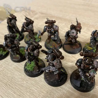 Описание картинки Primaris Infiltrators Кровавые вороны от Zibedy по цене 3 000руб | Свободный Рынок Миниатюр - СРМ