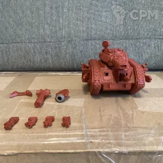 Описание картинки Леман расс leman russ battle tank от User57488 по цене 3 200руб | Свободный Рынок Миниатюр - СРМ