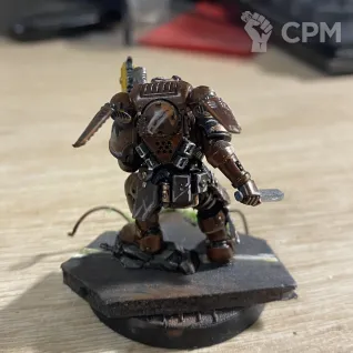Описание картинки Lieutenant Phobos Armour Кровавые вороны от Zibedy по цене 2 500руб | Свободный Рынок Миниатюр - СРМ