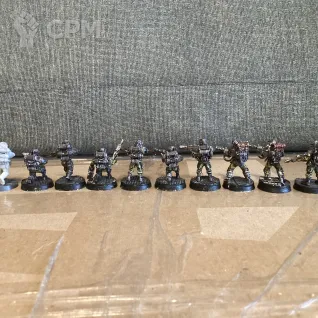Описание картинки KASRKIN cadian shock troops от User57488 по цене 1 600руб | Свободный Рынок Миниатюр - СРМ