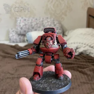 Описание картинки Contemptor dreadnought от Кир Грин по цене 3 500руб | Свободный Рынок Миниатюр - СРМ