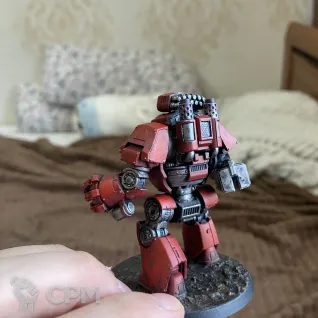 Описание картинки Contemptor dreadnought от Кир Грин по цене 3 500руб | Свободный Рынок Миниатюр - СРМ