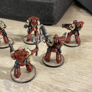 Описание картинки Primaris Intercessors Кровавые вороны от Zibedy по цене 3 000руб | Свободный Рынок Миниатюр - СРМ