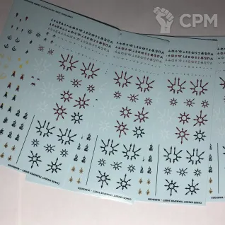 Описание картинки Chaos Knight Transfer Sheet от Soll по цене 2 000руб | Свободный Рынок Миниатюр - СРМ