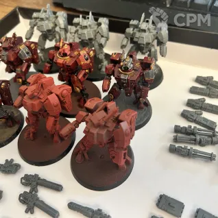 Описание картинки Crisis battlesuit от Заяц_ по цене 10 000руб | Свободный Рынок Миниатюр - СРМ