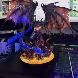 Описание картинки Армия демонов хаоса (chaos daemons army) РАСПИЛ от Семён В. по цене 150 000руб | Свободный Рынок Миниатюр - СРМ