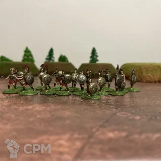 Описание картинки Греческая армия на греко-персидские войны в масштабе 1/72 от Erokheo по цене 10 000руб | Свободный Рынок Миниатюр - СРМ