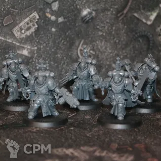 Описание картинки Black Templars Sword Brethren squad от OMG_SL по цене 4 990руб | Свободный Рынок Миниатюр - СРМ