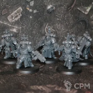 Описание картинки Black Templars Sword Brethren squad от OMG_SL по цене 4 990руб | Свободный Рынок Миниатюр - СРМ