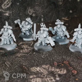 Описание картинки Black Templars Sword Brethren squad #2 от OMG_SL по цене 4 990руб | Свободный Рынок Миниатюр - СРМ