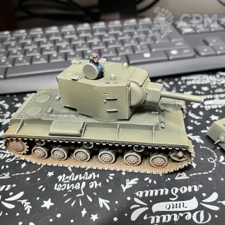 Описание картинки KV-1/KV-2 от ColinPJ по цене 3 000руб | Свободный Рынок Миниатюр - СРМ