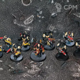 Описание картинки Black Templars Crusader squad от OMG_SL по цене 5 990руб | Свободный Рынок Миниатюр - СРМ