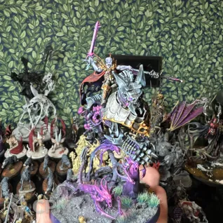 Описание картинки Deathlords Mortarch Arkhan Mannfred Neferata от Dmiter по цене 10 000руб | Свободный Рынок Миниатюр - СРМ