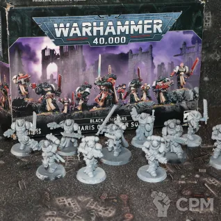Описание картинки Black Templars Crusader squad от OMG_SL по цене 4 990руб | Свободный Рынок Миниатюр - СРМ