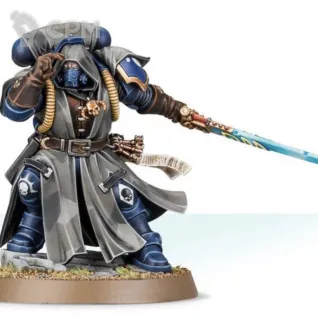 Описание картинки Primaris Librarian in Phobos Armour от Casey Moon по цене 3 000руб | Свободный Рынок Миниатюр - СРМ