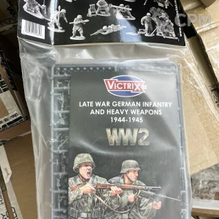 Описание картинки GERMAN INFANTRY &amp; HEAVY WEAPONS (28MM) Victrix от ColinPJ по цене 4 400руб | Свободный Рынок Миниатюр - СРМ